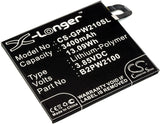 Battery for Google G-2PW2100 G-2PW2100-021-B G-2PW2200 Nexus M1 Nexus M1 Global TD-LTE Pixel XL 35H00263-00M B2PW2100