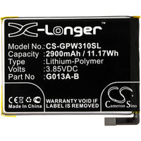Battery for Google G013A G013B Pixel 3 823-00073-01 G013A-B