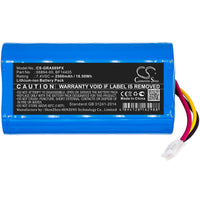 Battery for Gardena ComfortCut 8893 ComfortCut 8895 08894-00 08894-00.640.00 BF14405