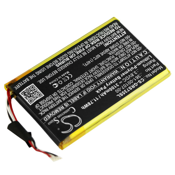 Battery for Garmin 010-01735-10 Explorer+ inReach SE inReach SE+ 361-00107-00