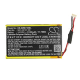 Battery for Garmin 010-01735-10 Explorer+ inReach SE inReach SE+ 361-00107-00
