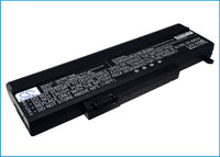 Battery for GATEWAY P7801U FX M6319 T6823c M6813M M6866 M150X Slate Grey Ridgeview P170 W35044LB SQU-715 SQU-720 B1865060GA0016 B1865060GA0015 B1865060GA0014 6506128 6506126R 6506125R