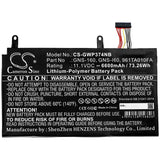Battery for Gigabyte P57X P37X v5 P35K V3 P35K P57W P35X V5 P35W V3 P35X V6-PC4K4D P37X-980-4701S GNS-160 GNS-I60