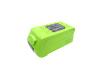 Battery for GreenWorks 20292 20302 20672 21332 24102 24322 25302 2601402 29302 29463 G-MAX 40V 24252 2601102 29282 29302 29462 29472 29662 G-MAX 4 AH Li-Ion