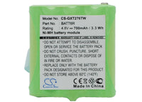 Battery for Midland LXT460 AVP6 BATT6R BATT-6R