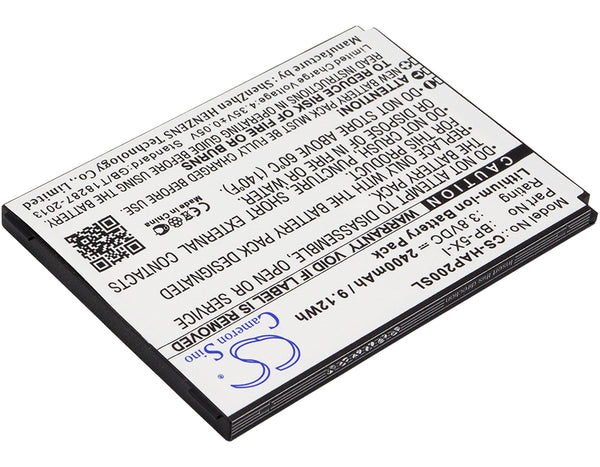 Battery for Highscreen Boost2 Boost2 SE Pure F BP-5X-I