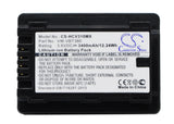 Battery for Panasonic HC-250EB HC-550EB HC-727EB HC-750EB HC-770EB HC-989 HC-V110 HC-V110GK HC-V110MGK HC-V130 HC-V210 HC-V210GK HC-V210M HC-V210MGK HC-V270 HC-V520 HC-V520GK HC-V520M VW-VBT190