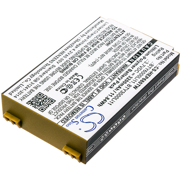 Battery for Huawei EP680 BTY3000Li11 BTY6000Li11