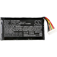 Battery for Honeywell Marathon FX1 Marathon LXE 163890-0001 SBA163T