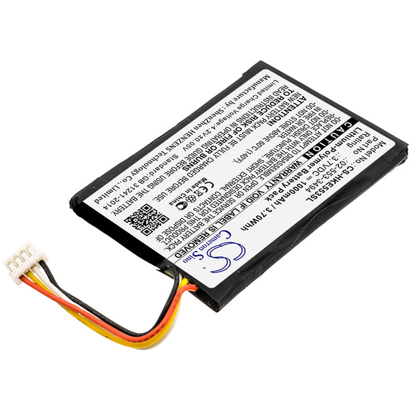 Battery for Harman/Kardon HKNEOBRNBSG Neo 02-553-3494
