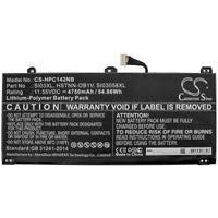 Battery for HP Chromebook 14B HSTNN-IB9S HSTNN-OB1V M12329-1D1 M12329-AC1 SI03058XL SI03XL