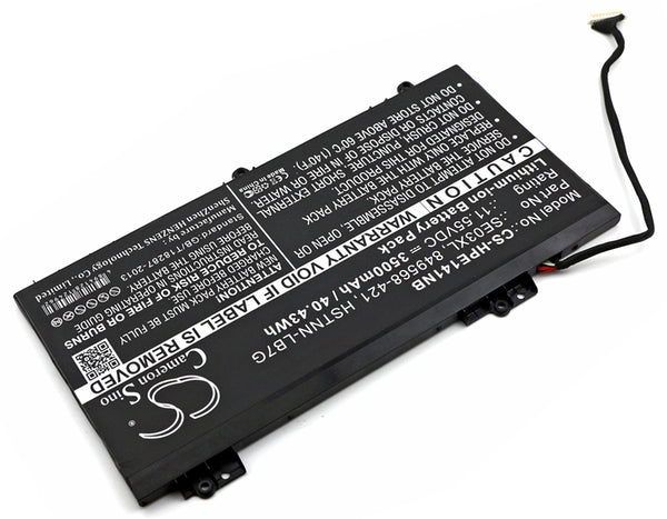 Battery for HP Pavilion 14-AL163TX Pavilion 14-AL027TX Pavilion 14-AL162TX Pavilion 14-AL015NA Pavilion 14-AL156TX Pavilion 14-AL007ng Pavilion 14-AL155TX 849568-421 849988-850 HSTNN-LB7G SE03XL