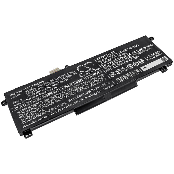 Battery for HP Omen 15-EK0056TX Omen 15-EKk0009TX Omen 15-EK0000 Omen 15 2020 Omen 15-EK0007TX Omen 15-EK0014TX Omen 15-EK0456ng HSTNN-089U HSTNN-DB9U L84356-2C1 L84392-005 LB4392-005 SD06XL