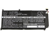 Battery for HP Envy 7265NGW ENVY M6 ENVY M6-P113DX N1V47PA N1V48PA N1V49PA N1V50PA N1V51PA LP03XL TPN-C124 TPN-C122 TPN-C121 LP03048XL HSTNN-UB6R HSTNN-DB7C HSTNN-DB6X 807417-005 807211-241