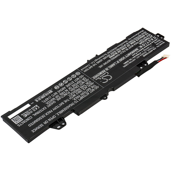 Battery for HP ZBook 15U G5 (3YV97UT) EliteBook 850 G5 (3JX51EA) EliteBook 850 G5 (3UP20EA) TT03XL TT03056XL HSTNN-LB8H HSTNN-DB8K HSN-I17C-5 HSN-I13C-5 933322-855 932824-421 932824-2C1 932824-1C1