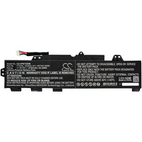 Battery for HP ZBook 15U G5 (3YV99UT) EliteBook 850 G5 (3JX57EA) EliteBook 850 G5 (3UP24EA) TT03XL TT03056XL HSTNN-LB8H HSTNN-DB8K HSN-I17C-5 HSN-I13C-5 933322-855 932824-421 932824-2C1 932824-1C1