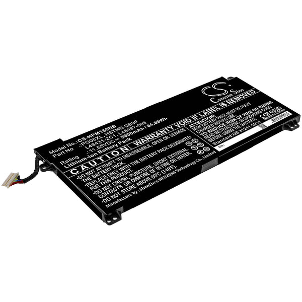Battery for HP OMEN 15-DH0103TX Omen 15-DH0011NG Omen 15-DH0020NG Omen 15-DH0003LA Omen 5 Air 15-DH0007TX PRC Omen 15-DH0201NG Omen 15-DH0000NA Omen 15-DH0000NX HSTNN-DB9F L48431-2C1 L48497-005 PG06XL