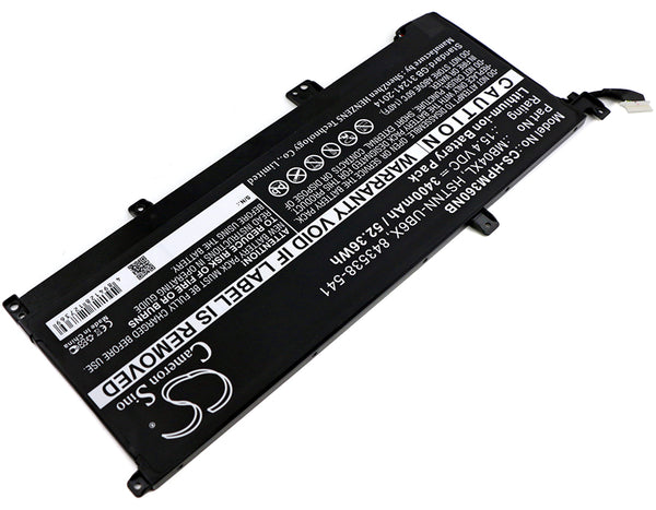 Battery for HP Envy X360 M6 M6-AQ003DX M6-AQ005DX M6-AQ105DX M6-AR004DX M6-W102DX M6-W105DX 843538-541 844204-850 HSTNN-UB6X MB04XL