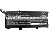 Battery for HP Envy X360 M6 M6-AQ003DX M6-AQ005DX M6-AQ105DX M6-AR004DX M6-W102DX M6-W105DX 843538-541 844204-850 HSTNN-UB6X MB04XL