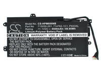 Battery for HP Envy Smart TouchM6 K002TX TPN-C109 TPN-C110 TPN-C111 714762-1C1 714762-2C1 714762-421 715050-00 715050-001 HSTNN-LB4P PX03XL TPN-C109 TPN-C110 TPN-C111