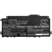 Battery for HP Pavilion 13-bb0000nc Pavilion 13-bb0047nr HSTNN-DB9X HSTNN-LB8S HSTNN-OB1P L83388-421 L83388-AC1 L83393-005 M01118-241 M01118-421 M01118-AC1