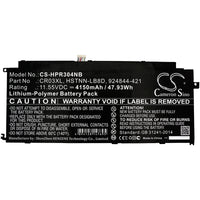 Battery for HP ENVY x2 12-g001nc ENVY x2 12-g001na ENVY x2 12-g000tu ENVY x2 12-g000nt ENVY x2 12-g000na ENVY x2 12-g000 CTO 3GB60EA 924844-421 924961-855 CR03049XL CR03049XL-PL CR03XL HSTNN-LB8D