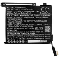Battery for HP Pro Slate 10 EE G1(L2J92AA) Pro Tablet 10 EE G1(H9X80ES) 802833-001 SQU-1410