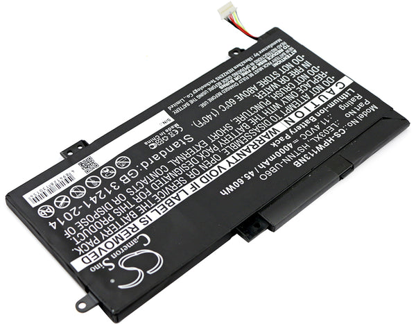 Battery for HP Pavilion 13-S020NR Pavilion 15-BK000NG M1M07EA Pavilion 15-BK102NG M6T64EA Pavilion 13-s000NT Pavilion 13-S020CA 796220-542 796356-005 HSTNN-UB6O LE03XL TPN-W113 TPN-W114