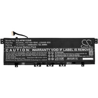 Battery for HP ENVY 13-ah0006nm ENVY 13-AH1005TX(5HS52PA) ENVY 13-AH0005TU ENVY 13-AH1005TX ENVY 13-AH0004TU ENVY 13-AH1005TU(5HS44PA) HSTNN-IB8K KC04XL L08496-855 L08544-1C1 TPN-W133 TPN-W136