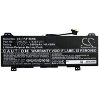 Battery for HP 11 G8 EE Chromebook 11 G8 EE GH02XL L75253-271