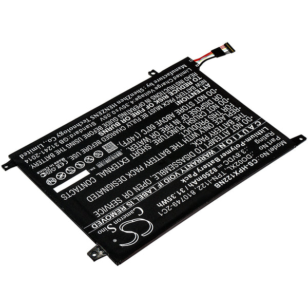 Battery for HP Pavilion X2 10-J014TU Pavilion X2 10-J024TU Pavilion X2 10-J025TU 810749-2C1 810749-421 B10985-005 DO02XL ENP3182B3L1-ID0RIT HSTNN-DB7E HSTNN-LB6Y TPN-I121 TPN-I122