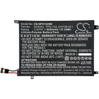 Battery for HP Pavilion X2 10-J014TU Pavilion X2 10-J024TU Pavilion X2 10-J025TU 810749-2C1 810749-421 B10985-005 DO02XL ENP3182B3L1-ID0RIT HSTNN-DB7E HSTNN-LB6Y TPN-I121 TPN-I122