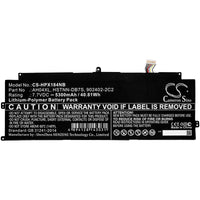 Battery for HP Spectre x2 12 Detachable PC Spectre x2 Detachable Spectre x2 Detachable 12t Spectre x2Detachable 12 TPN-Q184 902402-2C2 902500-855 AH04XL HSTNN-DB7S