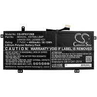 Battery for HP Chromebook X360 12B-CA0010NR Chromebook X360 12B-CA0001NB Chromebook X360 12B-CA0005NF HSTNN-LB8P L63999-421 L64430-005 MD02XL