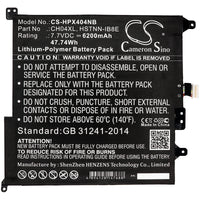 Battery for HP Chromebook X2 12-F002ND Chromebook X2 12-F004NF Chromebook X2 12-F014DX Chromebook X2 12-F015NR 941190-1C1 941617-855 CH04048XL CH04048XL-PL CH04XL HSTNN-IB8E