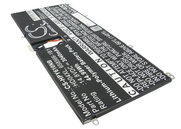 Battery for HP Envy 6-1000 Envy Spectre TU XT 13-2000eg Envy Spectre XT 13-2021 685866-1B1 685989-001 HD04XL