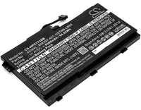 Battery for HP ZBook 17 G3 ZBook 17 G3 M9L94AV ZBook 17 G3 T7V61ET ZBook 17 G3 T7V62ET ZBook 17 G3 T7V64ET ZBook 17 G3 T7V65ET ZBook 17 G3 T7V67EA 808397-421 808451-001 AI06XL HSTNN-C86C HSTNN-LB6X
