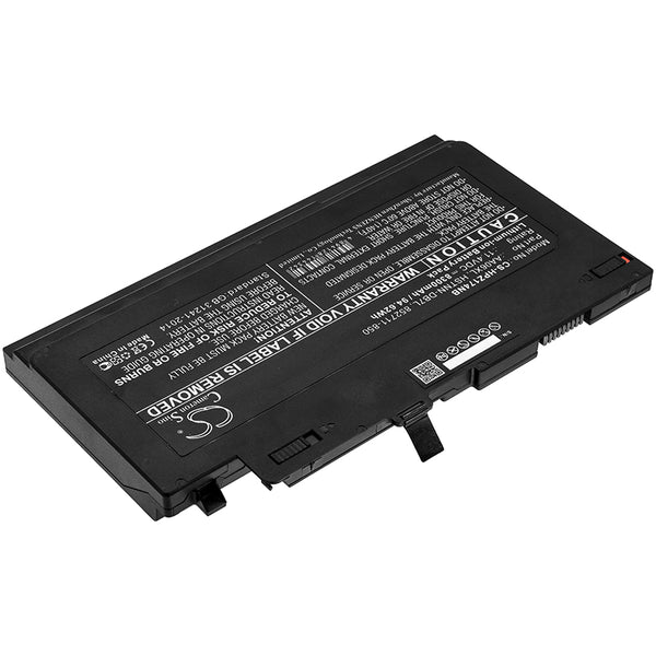 Battery for HP ZBook 17 G3 Mobile Workstation ZBook 17 G4 ZBook 17 G4 Mobile Workstation ZBook 17 G4-1RR26ES 852527-221 852527-242 852711-850 AA06XL HQ-TRE HSTNN-DB7L Z3R03AA-NB Z3R03UT