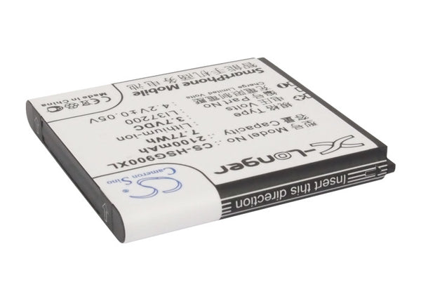 Battery for Hisense HS-EG900 LI37200