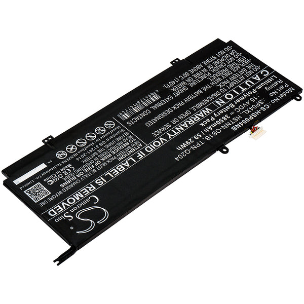 Battery for HP Spectre X360 13-AP0007NX Spectre X360 13-AP0014TU Spectre X360 13-AP0057TU Spectre X360 13-AP0000NC HSTNN-OB1B L28538-AC1 L28764-005 SP04061XL SP04XL TPN-Q203 TPN-Q204