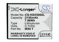 Battery for HASEE 3S W50T W50TS X50 W50 T