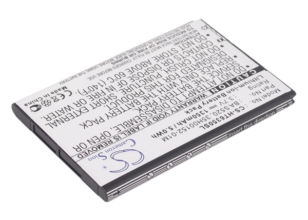 Battery for HTC ADR6350 ADR6350VW Droid Incredible 2 Droid Incredible II 35H00152-04M 35H00152-05M BTR6350 BTR6350B