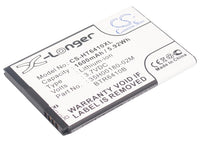 Battery for HTC ADR6410 ADR6410L ADR6410LVW Droid Incredible 4G LTE Fireball 35H00180-02M 35H00181-01M 35H00184-01M BTR6410B