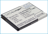 Battery for HTC ADR6425 ADR6425LVW Desire SV Droid Incredible HD Magni Rezone Rezound Rezound 4G LTE T326e ThunderBolt 2 Vigor 35H00168-02M 35H00168-03M 35H00168-06M BH98100 BTR6425 BTR6425B