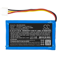 Battery for Husqvarna GSM-GPS Modul-B 535 0636-01 535 0962-01