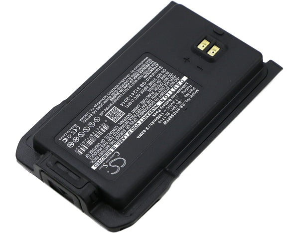 Battery for HYT TC-446S TC-500S TC-518 TC-518U TC-518V TC-560 TC-580 TC-585 BL1301 BL1719