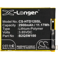 Battery for HTC Breeze Plus Desire 12 + Desire 12 Plus U12 B2Q5W100