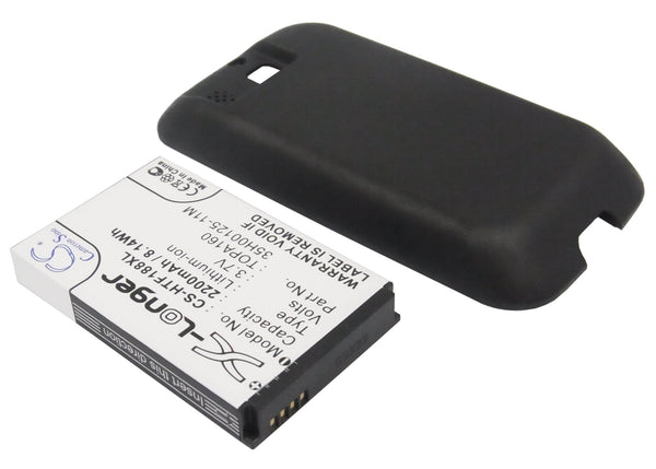 Battery for HTC F3188 Rome Rome 100 Smart Smart F3188 35H00125-11M TOPA160