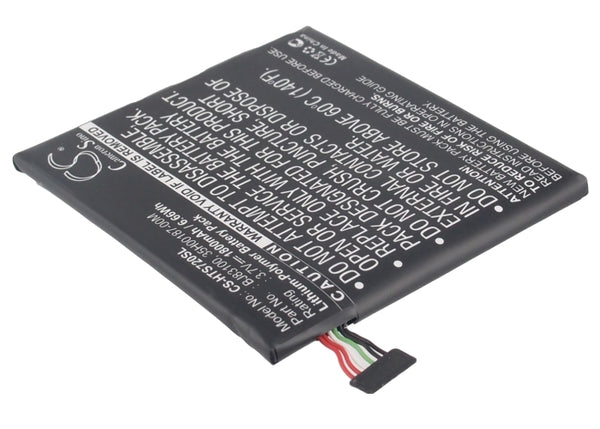 Battery for HTC Endeavor G23 One X One X LTE One XT S720e S720t Supreme 35H00187-00M 35H00187-01M BJ83100 PJ83100