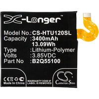 Battery for HTC Exodus 1 Exodus 1 Global Exodus 1 Global Dual SIM U12 Plus U12+ 35H00278-00M B2Q55100